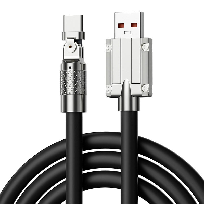 Mecha Elbow 180 Rotating Data Cable Reinforced