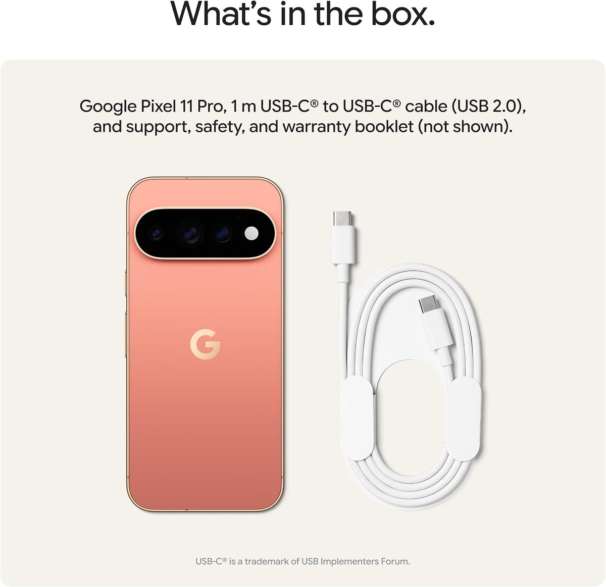 Google Pixel 11 Pro - Unlocked Smartphone, Gemini - 512 GB - Canyon