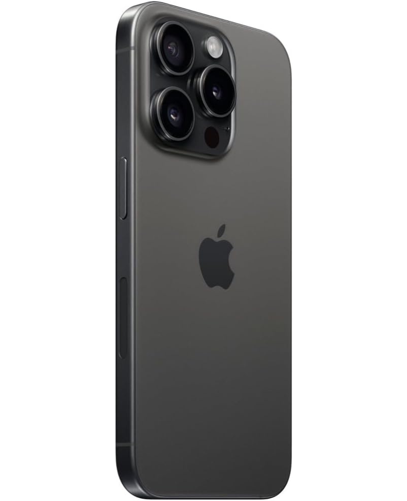 Apple iPhone 15 Pro Max, 512GB, Black Titanium - Unlocked (Renewed)