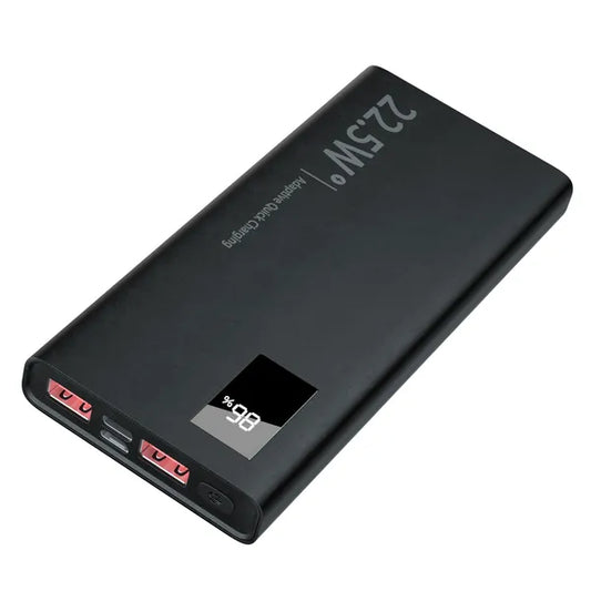 10000Mah Power Bank Portable Charger External Battery Pack 22.5W Super Fast Charging PD &QC 3.0 With LED Display Fit For IPhone Samsung